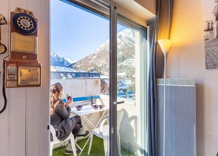 5 Pers A Saint-lary Avec Wifi - Fr-1-296-460 公寓 圣拉里苏朗